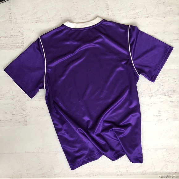 Nike Team Workout Shirt Purple Size M - Picture 3 of 5
